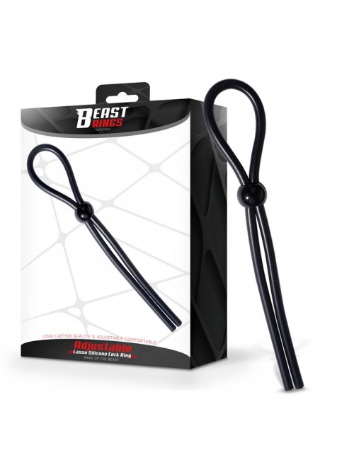 Lasso Anillo para el Pene Silicona Ajustable