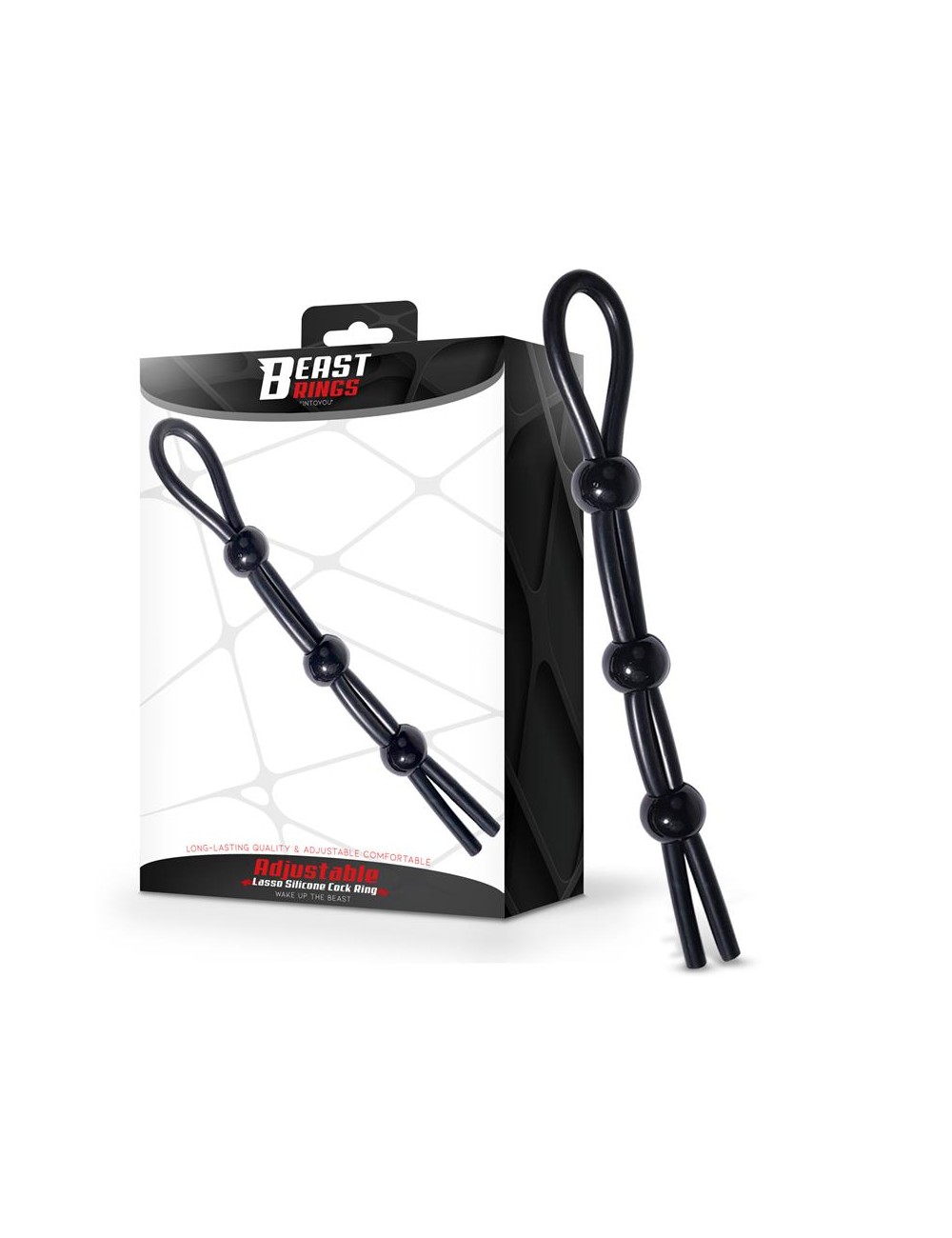 Lasso Anillo para el Pene Silicona Ajustable