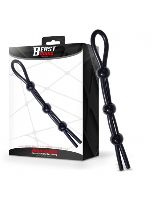 Lasso Anillo para el Pene Silicona Ajustable