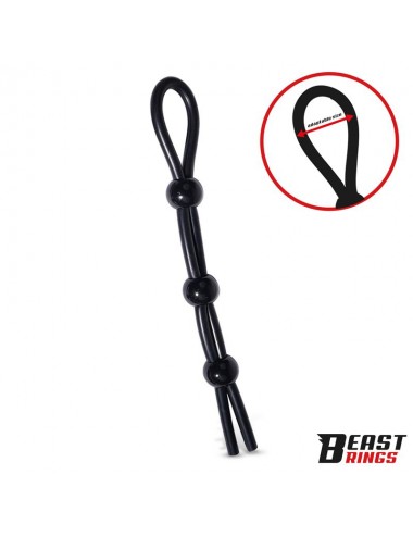 Lasso Anillo para el Pene Silicona Ajustable