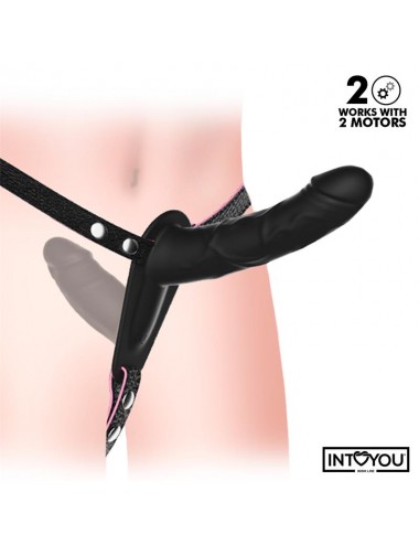 Jordan Arnes Dildo Doble con Vibracion y Control Remoto