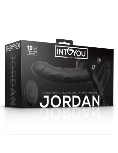 Jordan Arnes Dildo Doble con Vibracion y Control Remoto