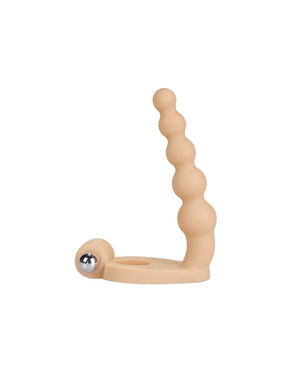 Estimulador Anal The Ultra Soft Bead 65 con Vibracion Natural
