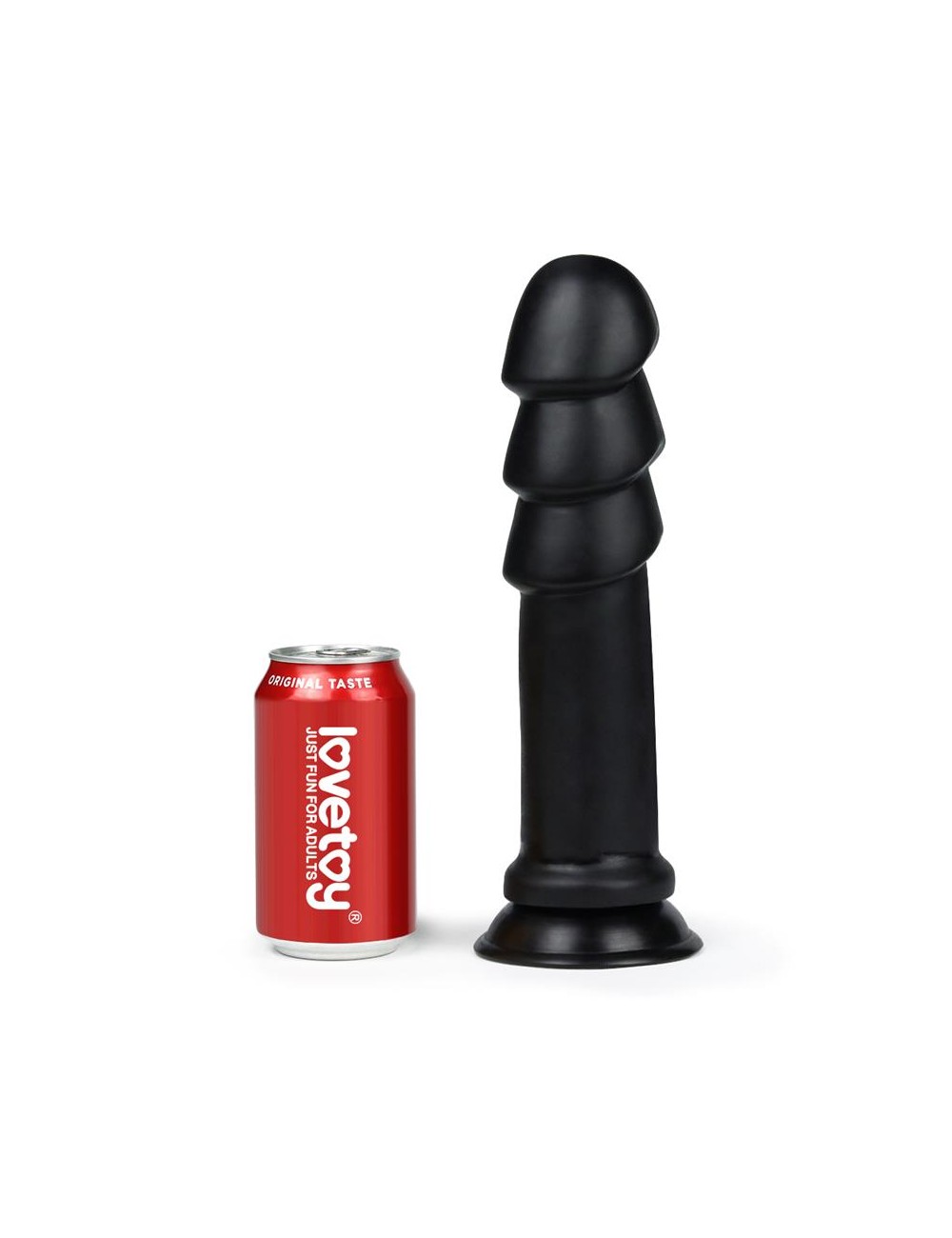 Dildo King Sized Anal Ripples 1125 Negro