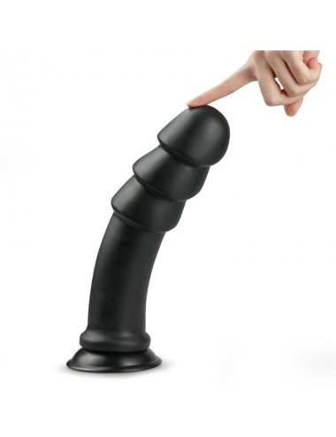 Dildo King Sized Anal Ripples 1125 Negro