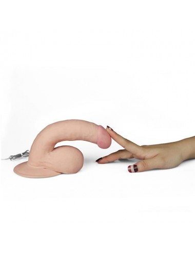 Dildo The Ultra Soft Dude con Vibracion 75 Natural