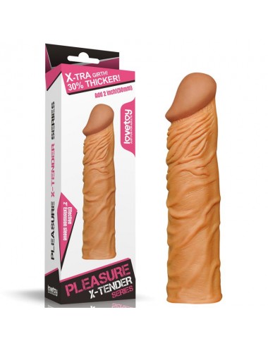 Funda para el Pene Add 2 Pleasure X Tender Marron