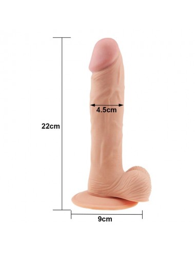 Dildo The Ultra Soft Dude 9 Natural