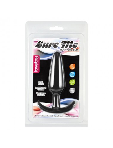 Plug Anal Lure Me Talla L Negro