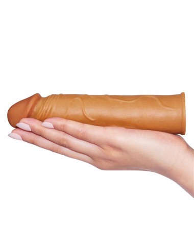 Funda para el Pene Pleasure X Tender Marron