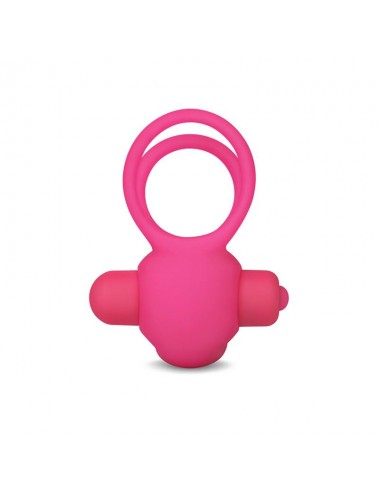 Anillo Vibrador Doble Power Clit Duo Rosa