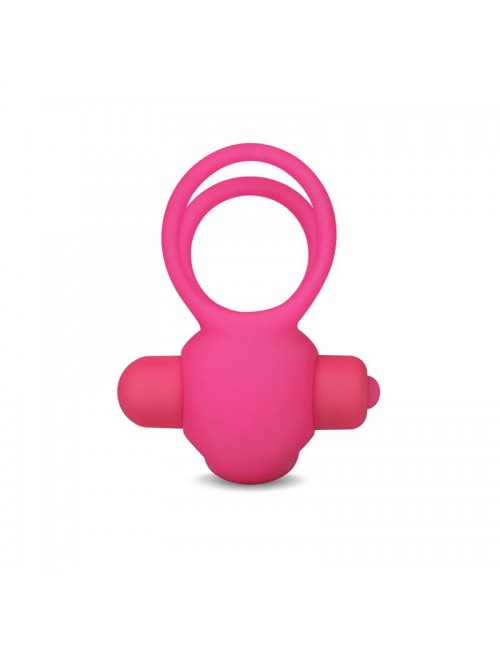 Anillo Vibrador Doble Power Clit Duo Rosa