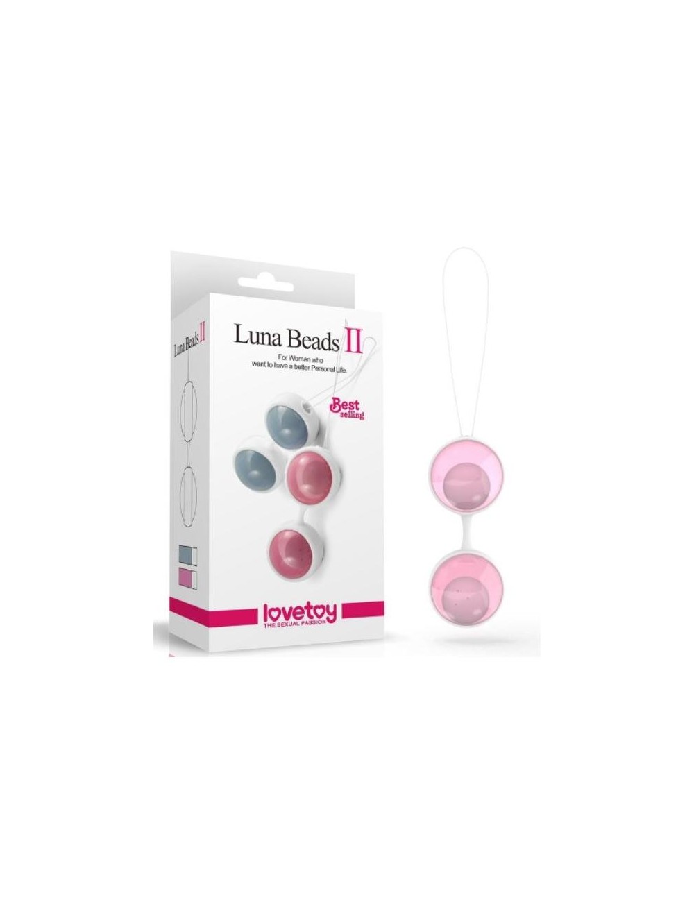 Bolas de Kegel Luna II Rosa