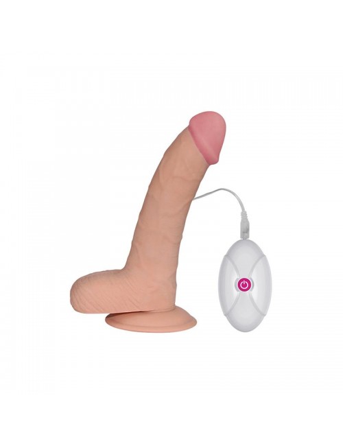 Dildo The Ultra Soft Dude con Vibracion 88 Natural
