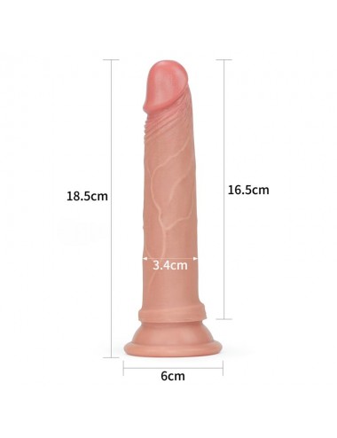 Dildo Nature 7 Silicona Liquida Natural