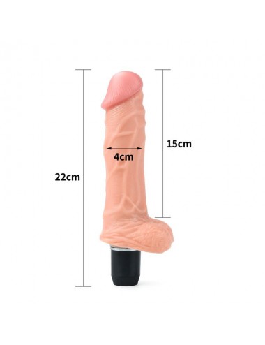 Dildo Flexi 9 con Vibracion Natural