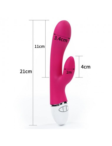 Vibrador Dreamer USB Rose Red