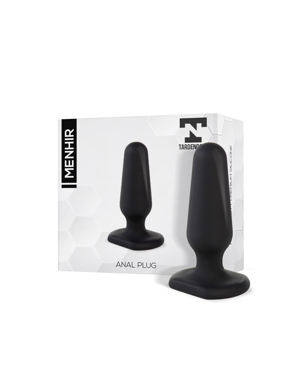 Menhir Plug Anal Silicona Negro