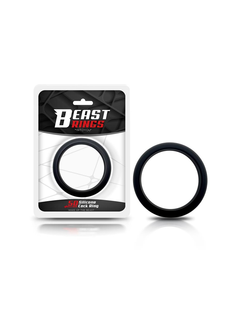 Anillo para el Pene Silicona Solida 5 cm Negro