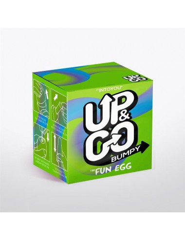 Bumpy Huevo Masturbador Elastico Verde