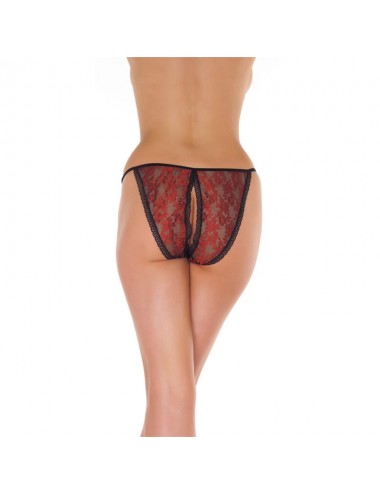 Braguita Abierta Rojo Talla unica