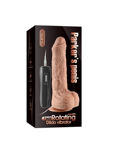 Vibrador y Rotador Realista...