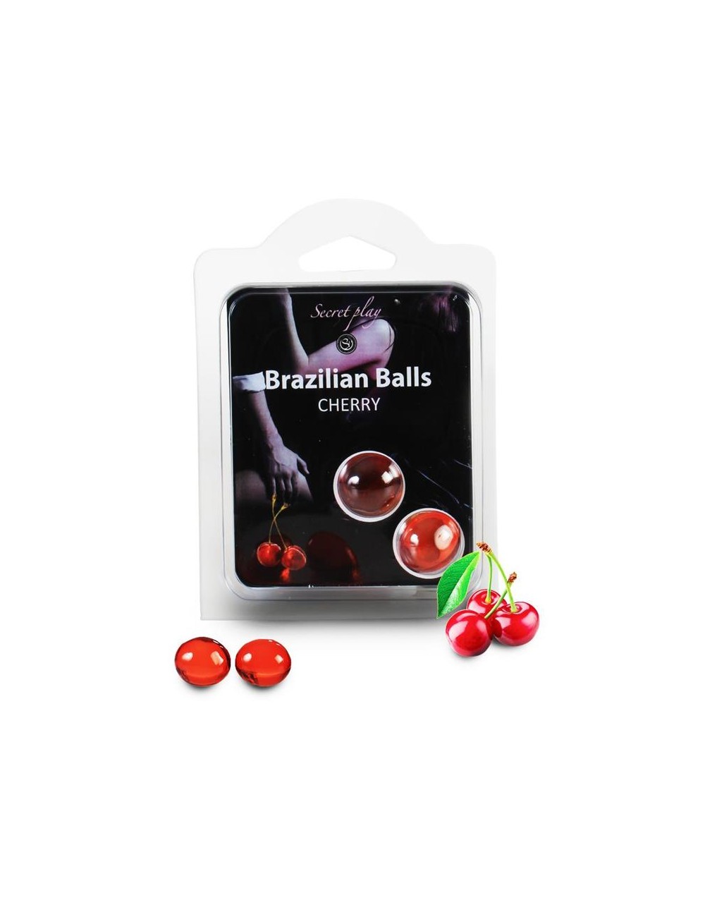Secret Play Set 2 Brazilian Balls Aroma Cereza