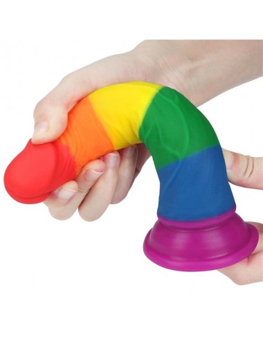 Dildo Prider 7 Silicona Liquida LGBT
