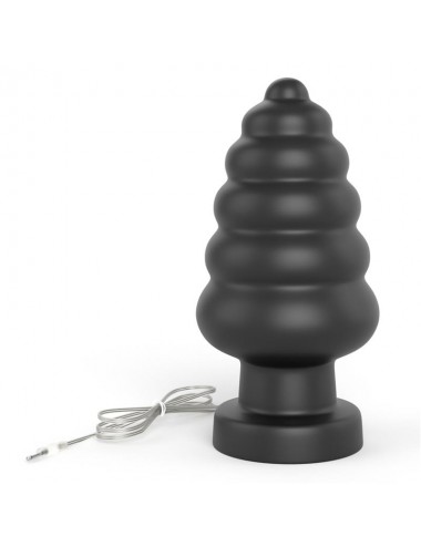 Plug Anal con Vibracion King Sized 7 Negro