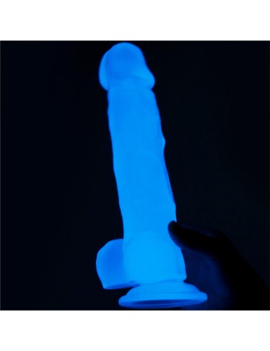 Dildo 85 Lumino Luz Azul