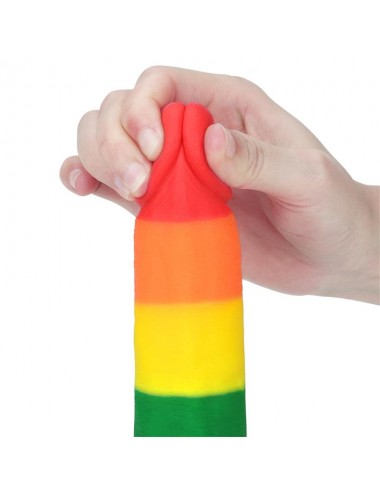 Dildo Prider 75 Silicona Liquida LGBT