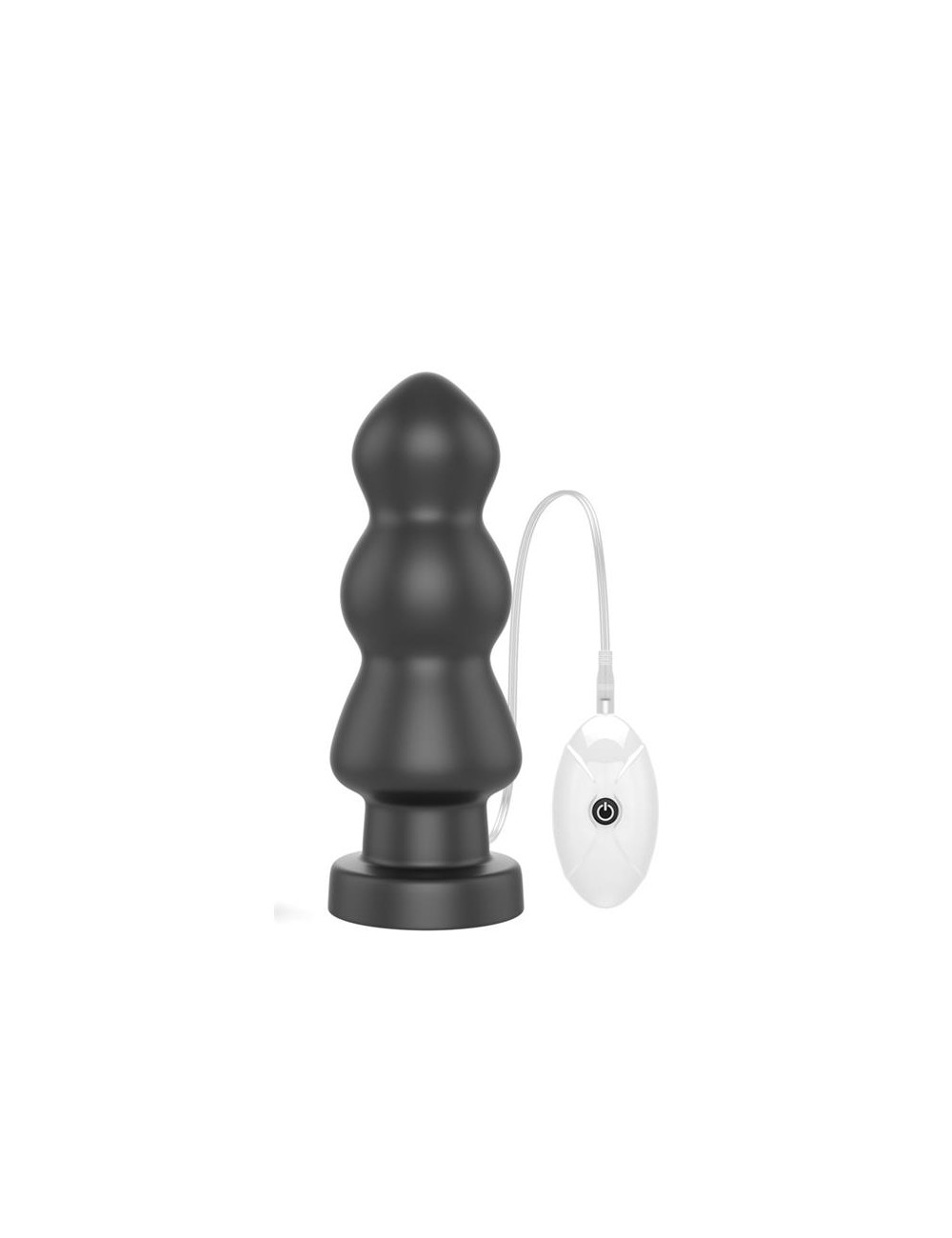 Plug Anal con Vibracion King Sized 78 Negro