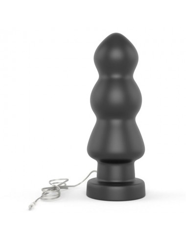Plug Anal con Vibracion King Sized 78 Negro