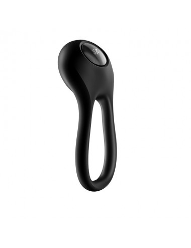 Anillo para el Pene Majestic Duo USB Negro