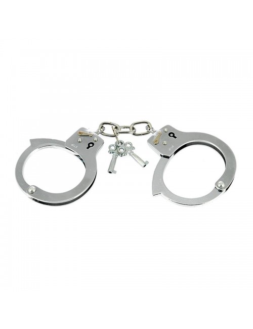Esposas de Acero Niquelado Ajustables