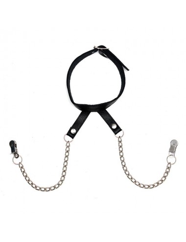 Pinzas para Pezones con Cadena y Collar