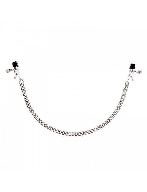 Pinzas Pezones con Cadena Metal Ajustables