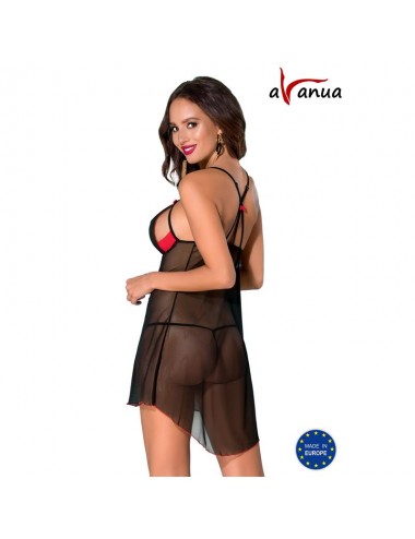 CYRA Chemise Rojo/Negro