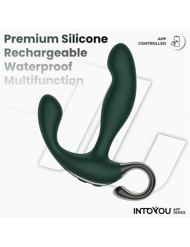 Greeny Masajeador Prostatico con Finger Wiggling y App