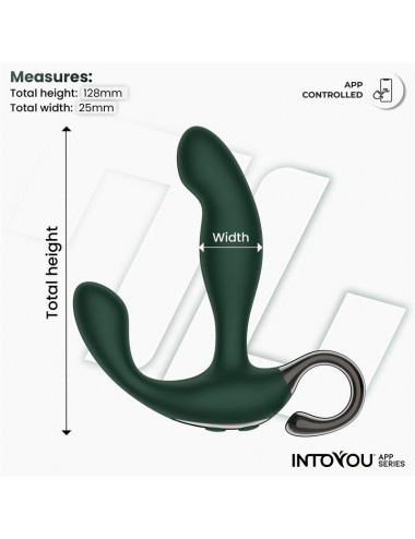 Greeny Masajeador Prostatico con Finger Wiggling y App