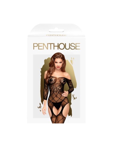 Bodystocking Top-Notch Negro